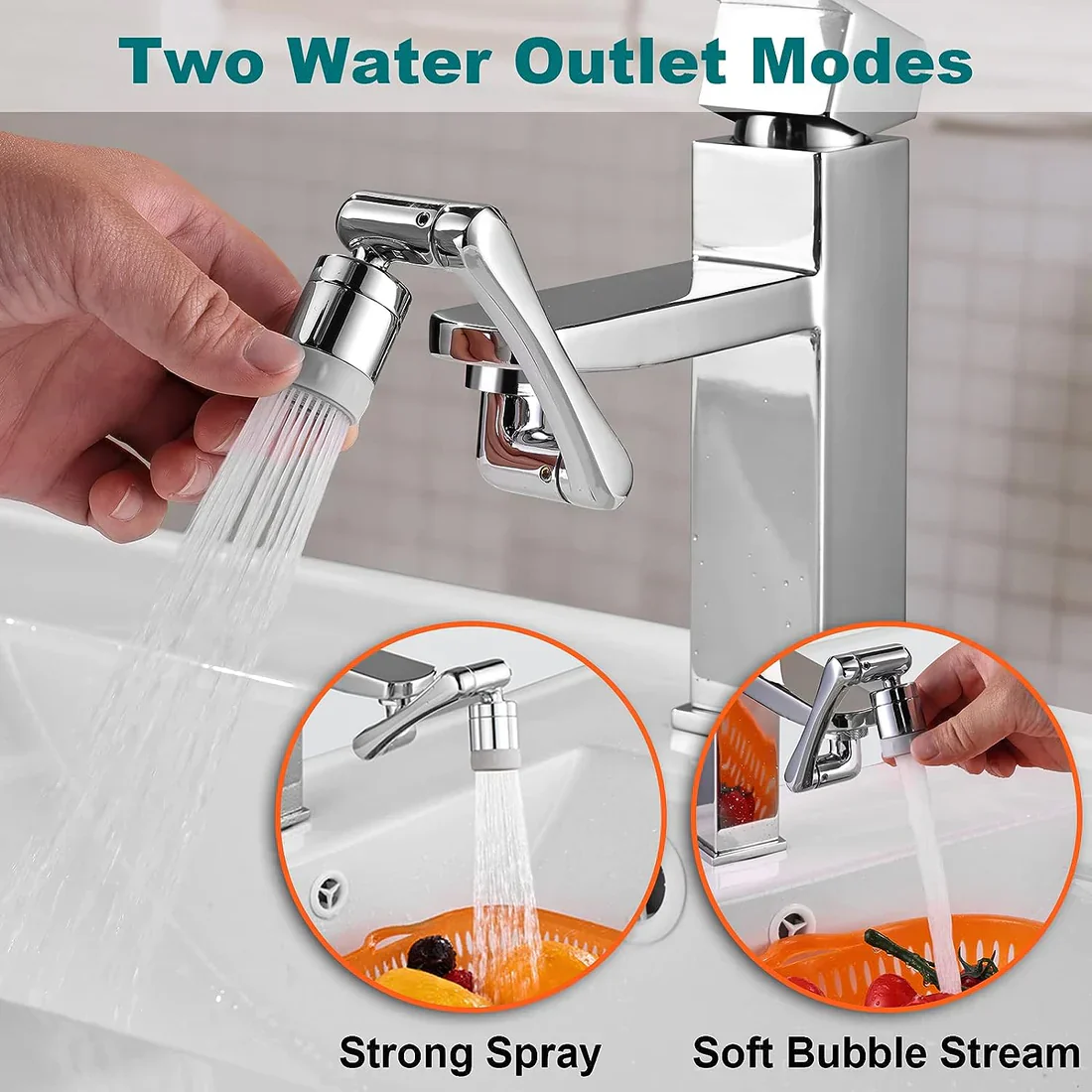 1080 Degree Rotating Faucet - Image 2