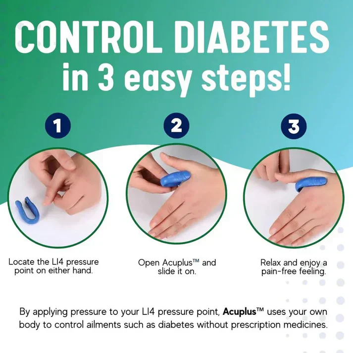 Acuplus+ Sugar Control Acupressure Point Clip - Buy 1 Get 1 FREE🔥 - Image 2