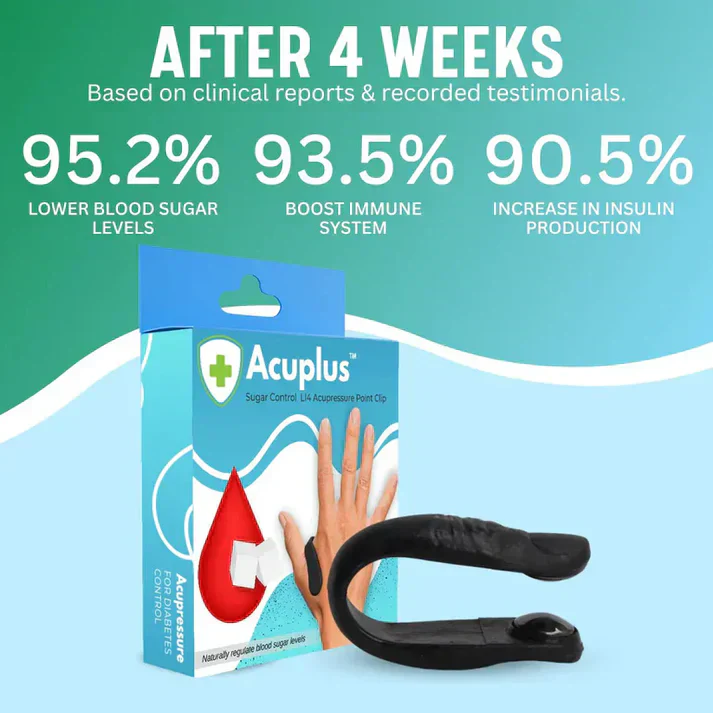 Acuplus+ Sugar Control Acupressure Point Clip - Buy 1 Get 1 FREE🔥 - Image 4