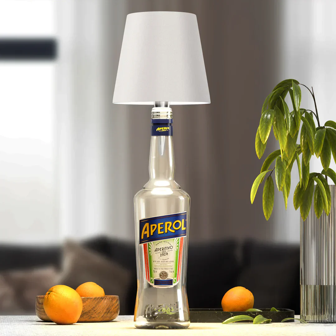 AuraLite Wireless Bottle Lamp - Rechargeable - Image 2