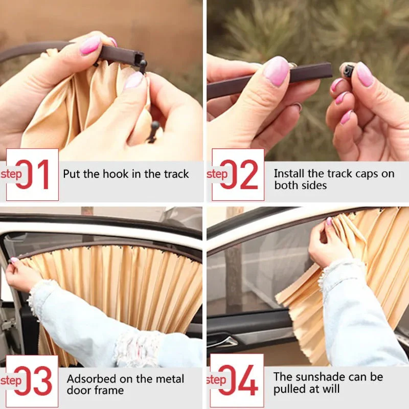 Magnetic Car Window Sunshades™ - Image 9