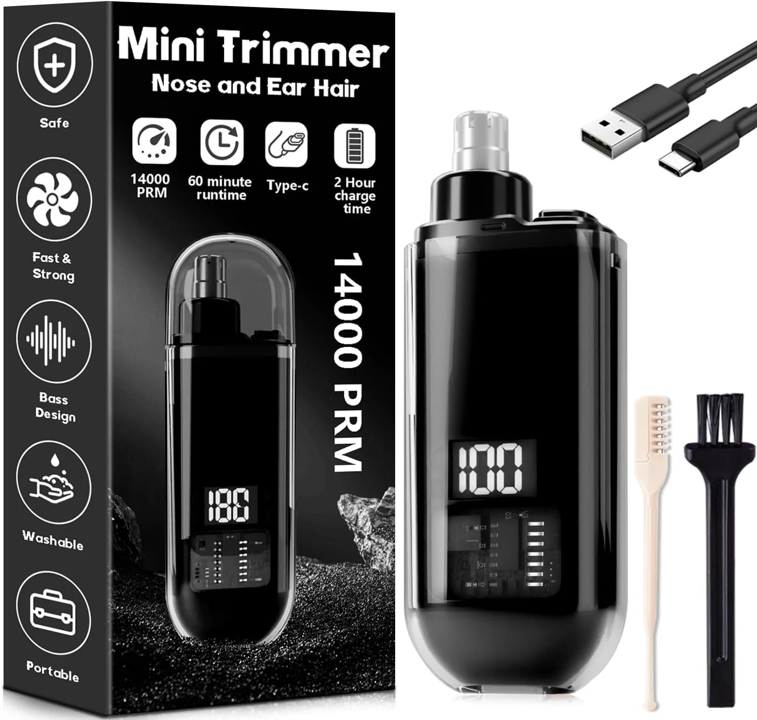 EasyTrim™ Ear & Nose Hair Trimmer - Image 9