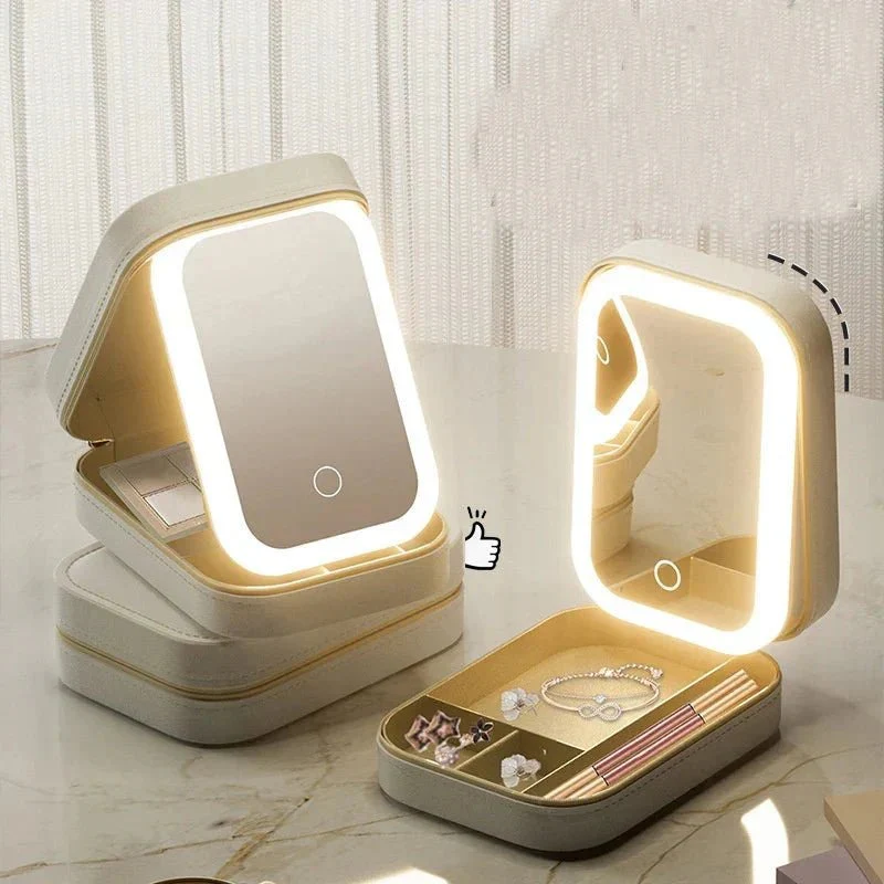 Gleamora™ Makeup Vanity With LED Mirror - Image 10