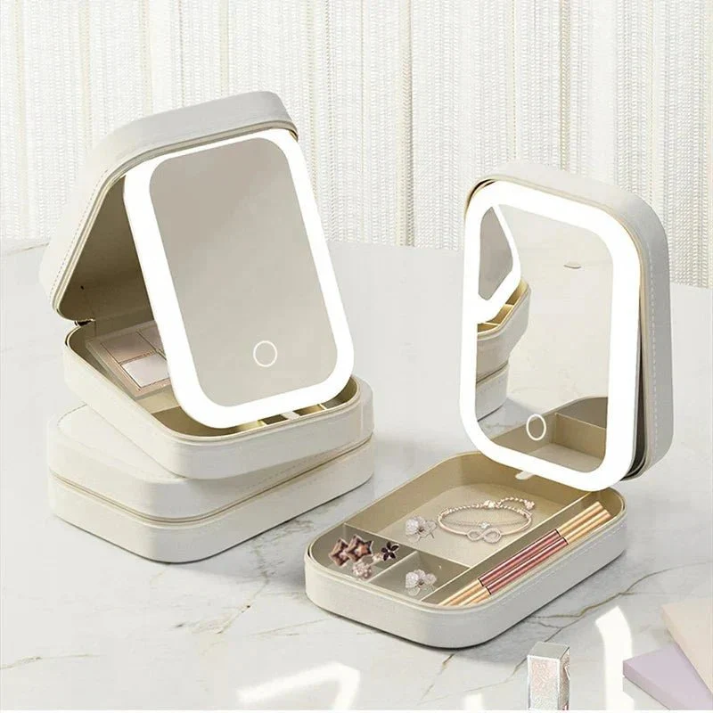 Gleamora™ Makeup Vanity With LED Mirror - Image 9