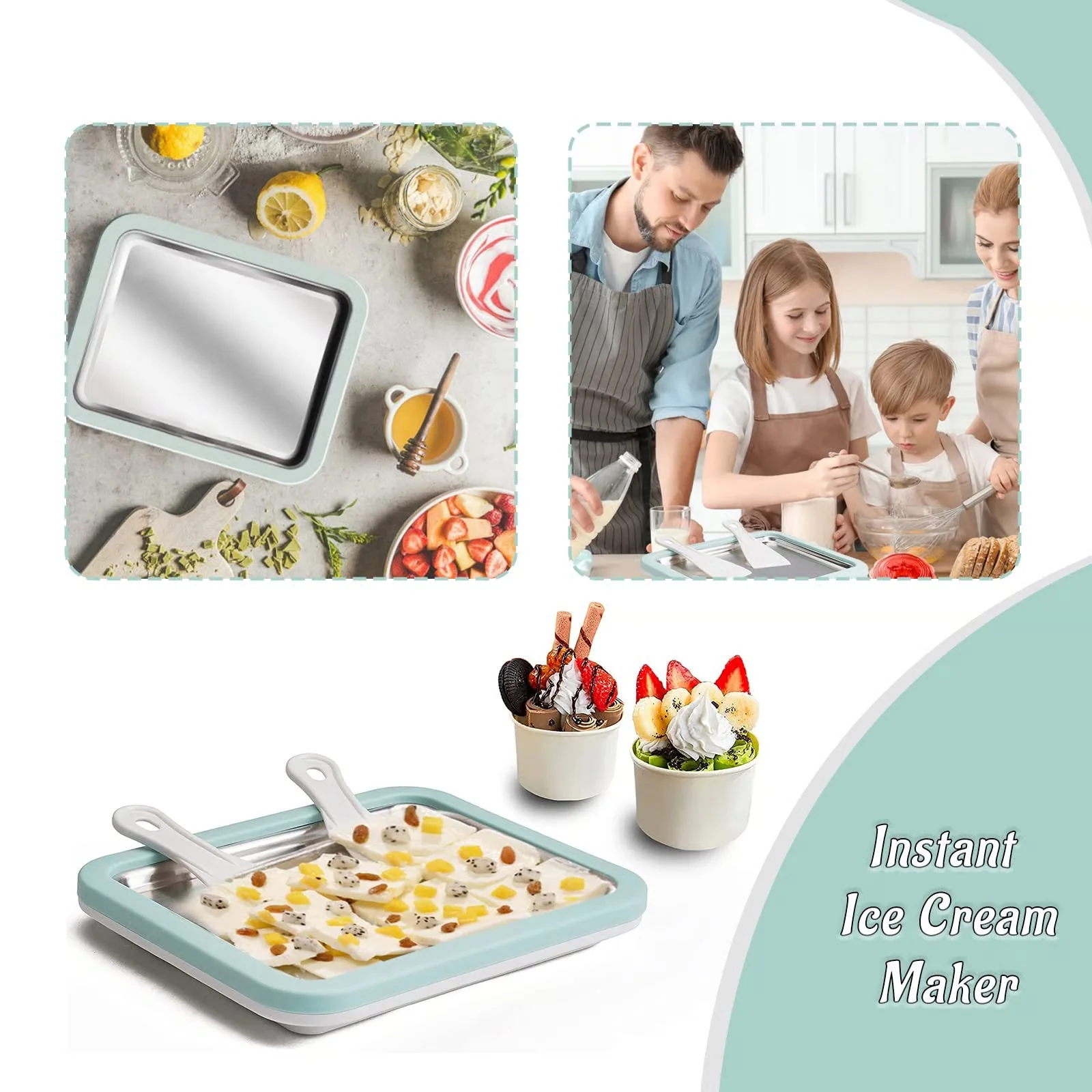 FrostPan™ Instant DIY Ice Cream Maker - Image 5