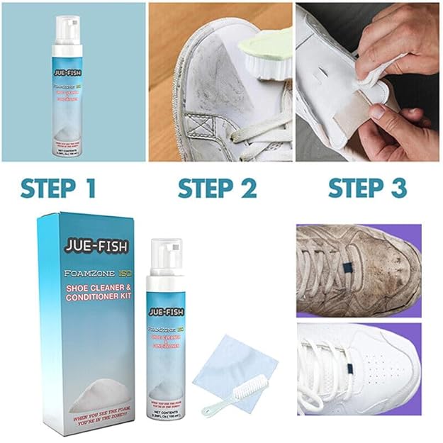 KicksClean™ Shoe Cleaner & Conditioner Kit - Image 4