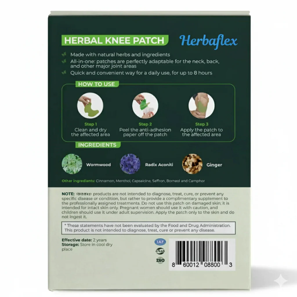 The Original HerbaFlex™ KNEE PATCHES - Image 3