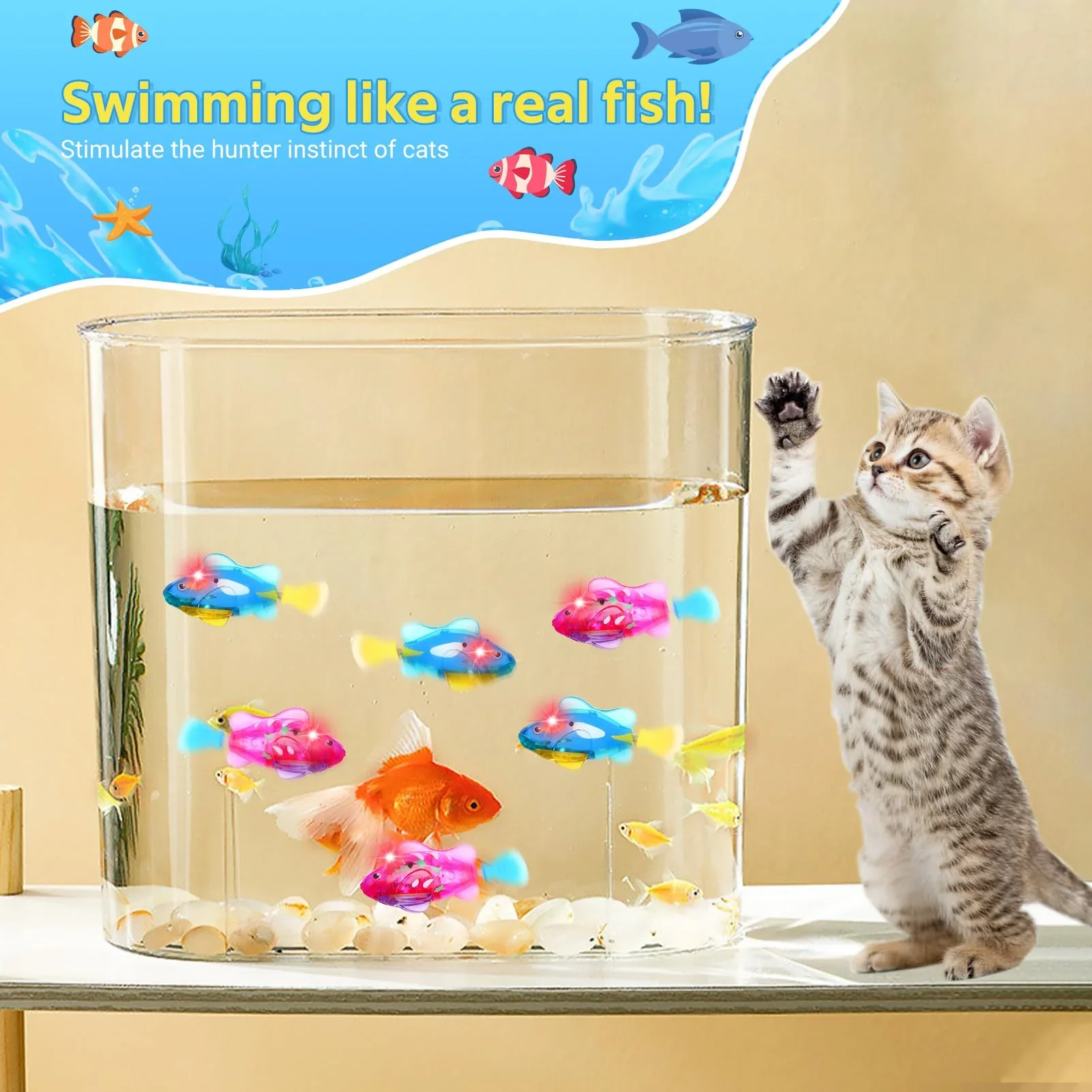 RoboFish™ LED Robot Fish Toys - Image 7