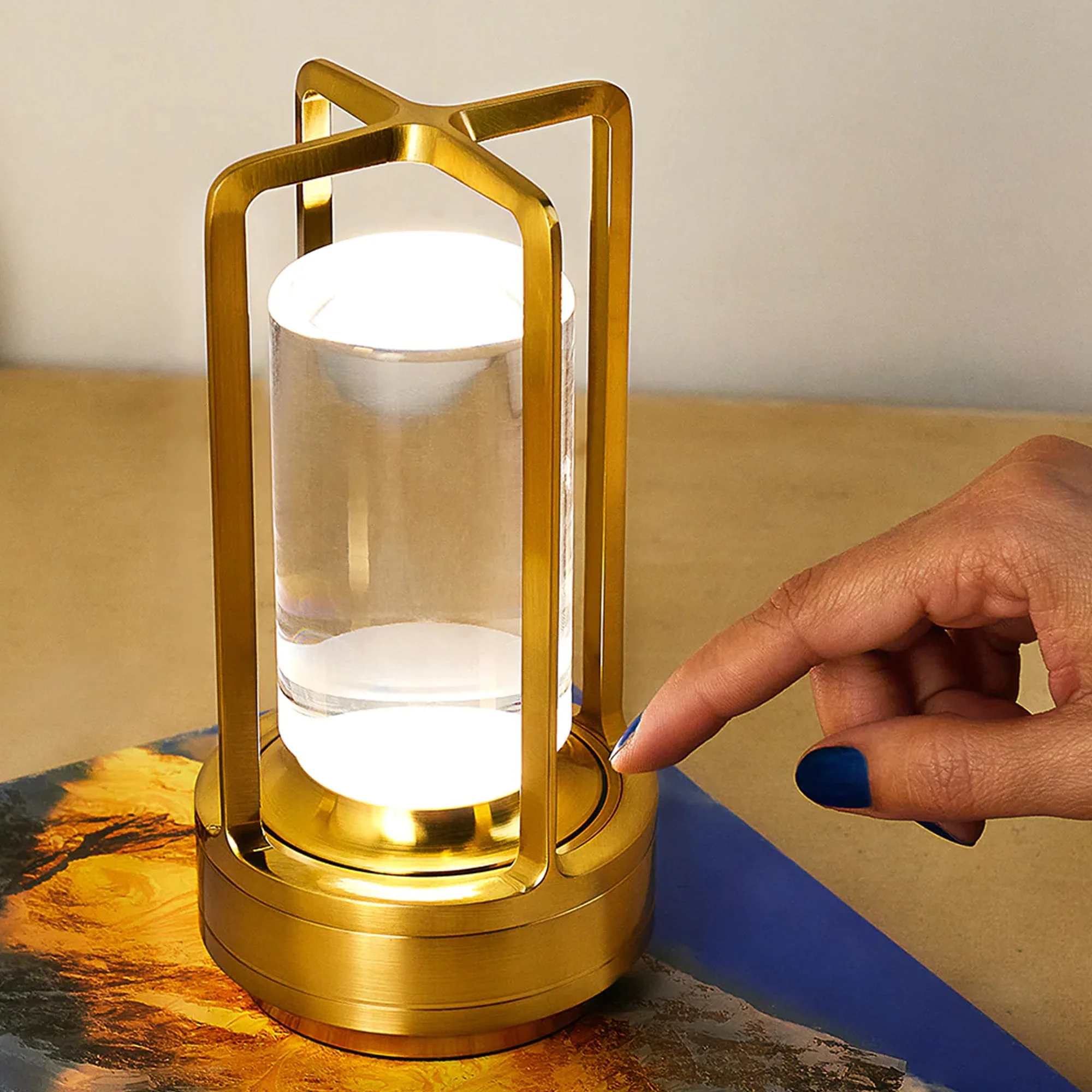 Luminique Crystal Portable Lamp - Image 13