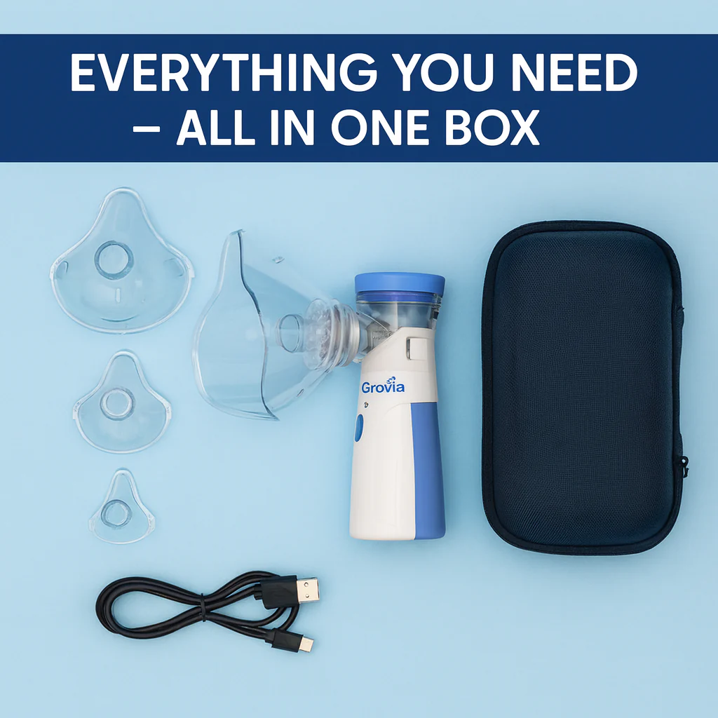 BreatheEase™ – Instant Relief, Anywhere | Silent & Portable Nebulizer - Image 2