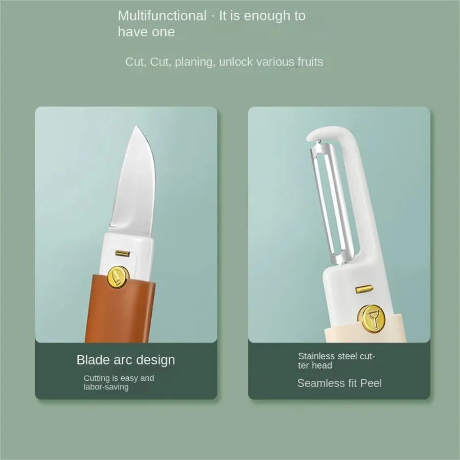 SlicePeel™ Multifunctional 2-in-1 Peeler with Knife - Image 6
