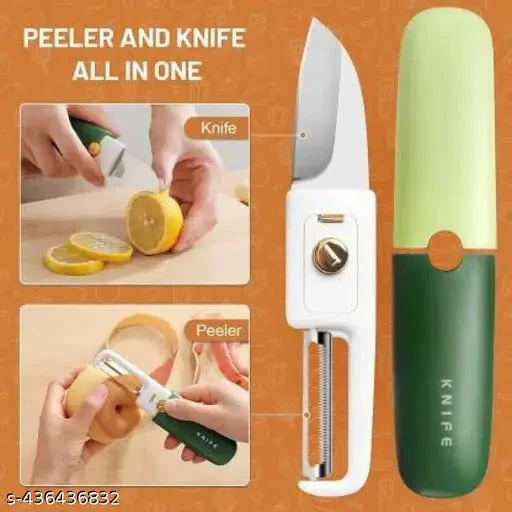 SlicePeel™ Multifunctional 2-in-1 Peeler with Knife - Image 7