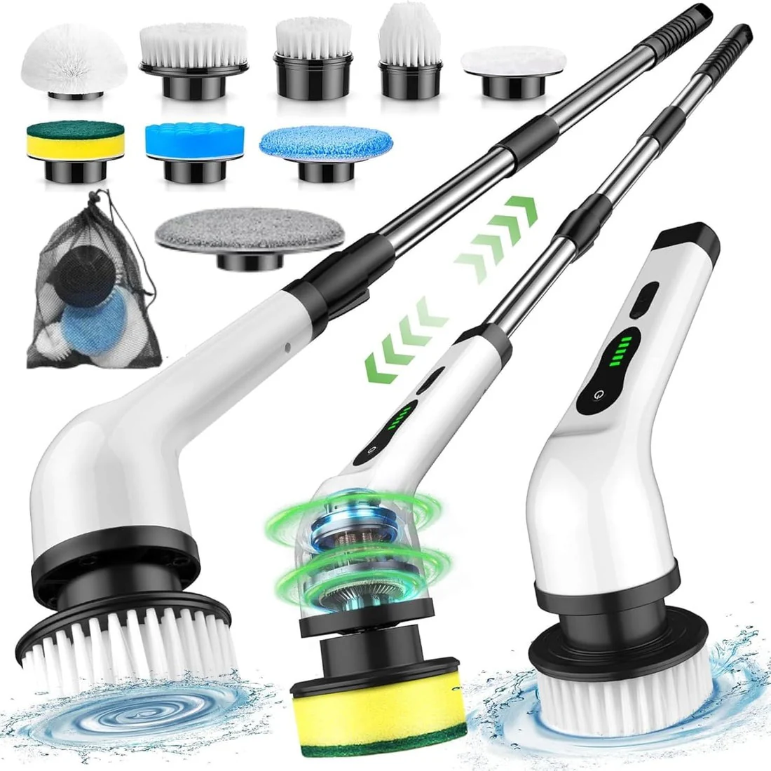 Spinova™ 9 in 1 Heavy Duty Scruber
