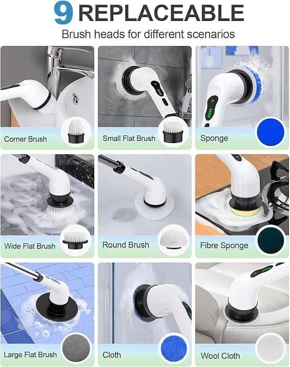 Spinova™ 9 in 1 Heavy Duty Scruber - Image 4