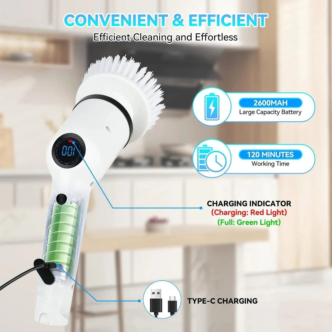 Spinova™ 9 in 1 Heavy Duty Scruber - Image 9