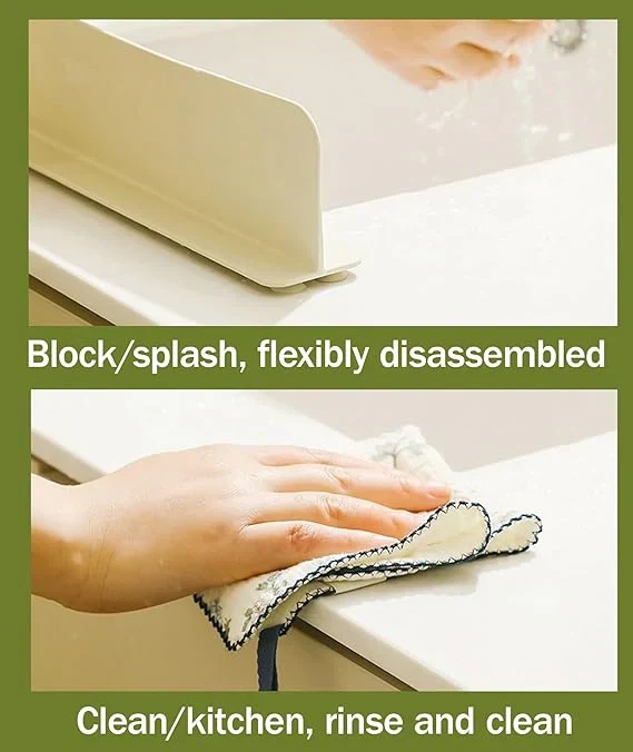 SplashShield™ – Sink Splash Guard | Flexible Silicone | Keeps Counters Dry & Clean - Image 2